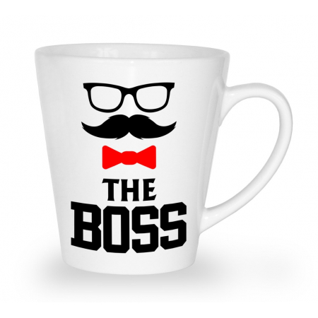 Kubek latte na dzień chłopaka The boss